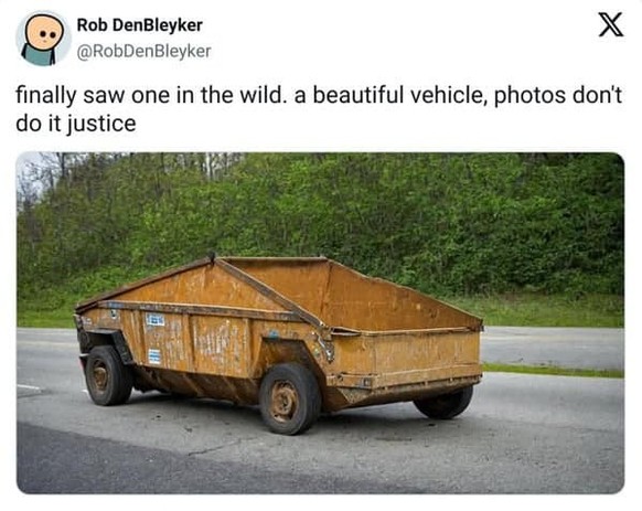 Cybertruck Memes. 
von: reddit.com/r/CyberStuck/