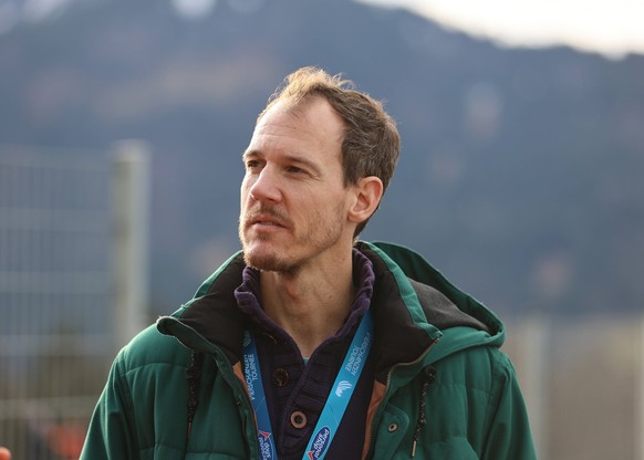 Oberstdorf, Deutschland 29. Dezember 2022: 71.internationale Vierschanzentournee, Skispringen, Herren, Weltcup, Oberstdorf, Audi Arena, WM Arena, Schattenbergschanze Andreas K�ttel, SUI, ehemaliger Sk ...