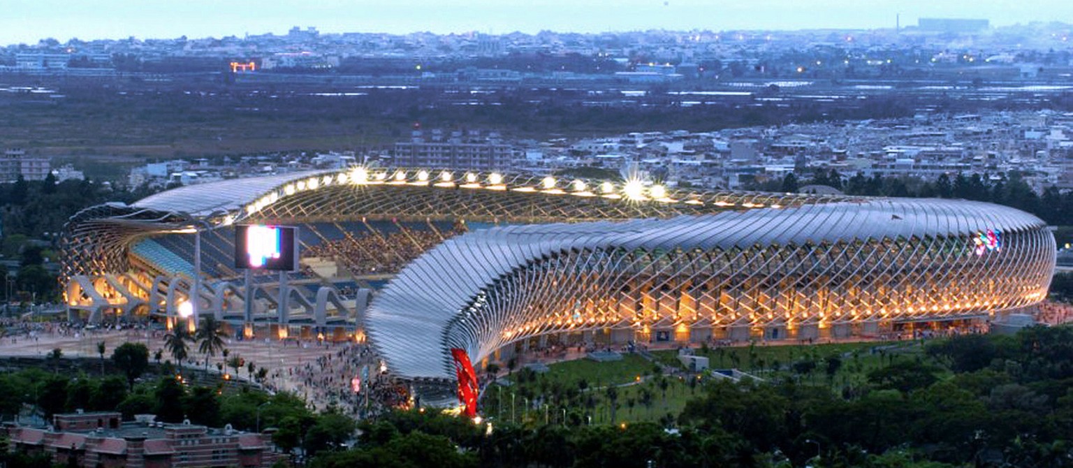 Das extravagante Nationalstadion wurde vor zehn Jahren eröffnet und ist das grösste des Landes.