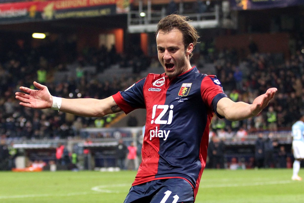 Gilardino in Jubelpose.