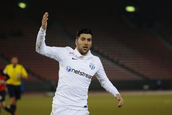 28.02.2015; Zuerich; Fussball Super League - FC Zuerich - FC Aarau; Avi Rikan (Zuerich) (Andreas Meier/freshfocus)