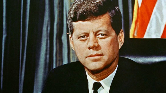 ZUM 100. GEBURTSTAG DES ERMORDETEN US-PRAESIDENTEN JOHN F. KENNEDY AM MONTAG 29. MAI 2017, STELLEN WIR IHNEN FOLGENDES BILDMATERIAL ZU IHREN AUFTRITTEN IN DER SCHWEIZ ZUR VERFUEGUNG - U.S President Jo ...