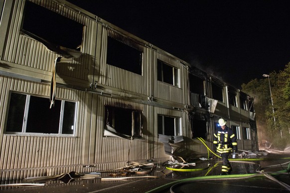 Containerdorf in Rottenburg: 80 Menschen waren hier untergebracht.