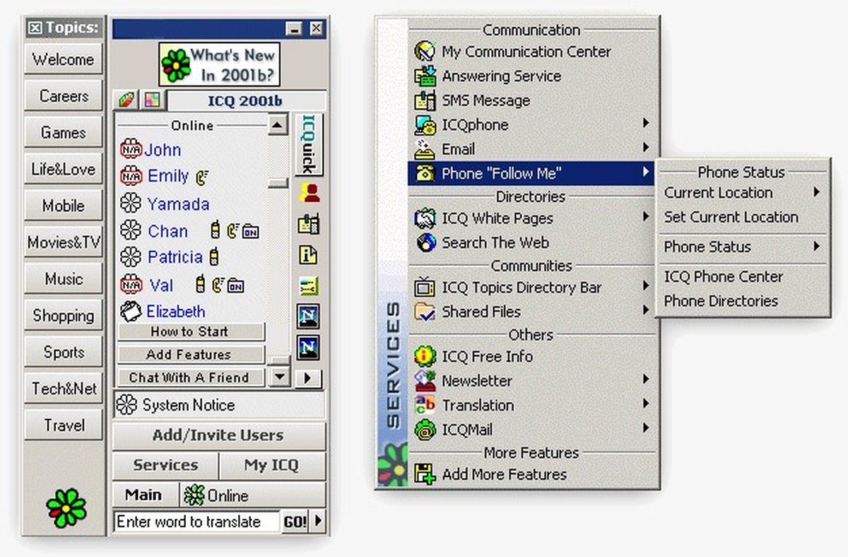 ICQ, der erste erfolgreiche Internet-Messenger, ist bald Geschichte.