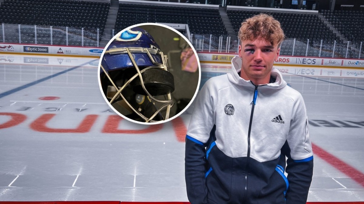 Český brankář má v testu proti Ambri štěstí