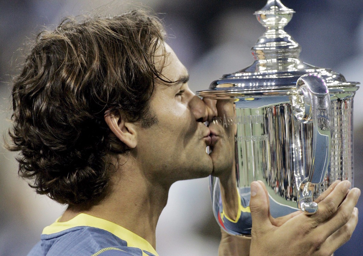 ZU DEN GRAND SLAM TITELGEWINNEN VON ROGER FEDERER STELLEN WIR IHNEN FOLGENDES BILDMATERIAL ZUR VERFUEGUNG. WEITERE BILDER FINDEN SIE IM DOSSIER "ROGER FEDERER" AUF VISUAL.KEYSTONE-SDA.CH - R ...
