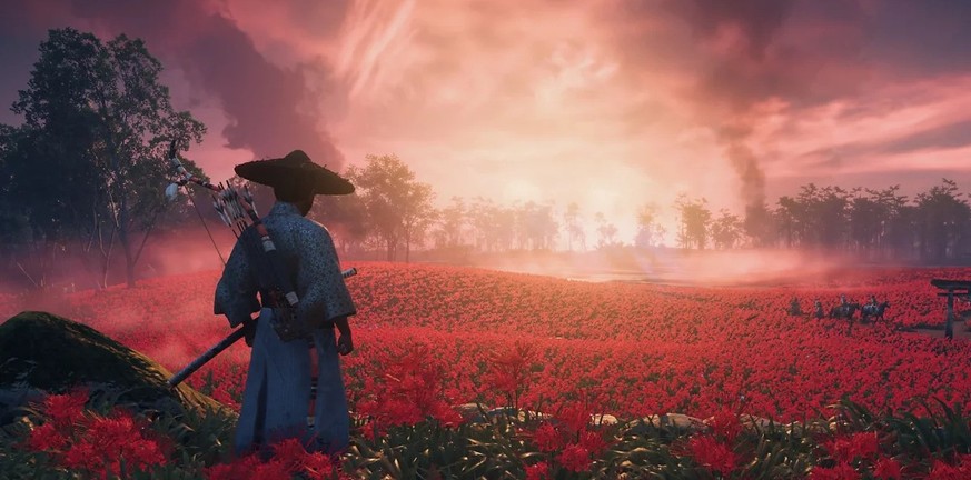 «Ghost of Tsushima»: Nie sah eine Open World so malerisch aus.