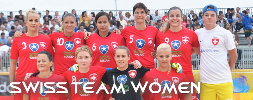 Die Schweizer Beach Soccer Frauen Nati testet heute gegen England.