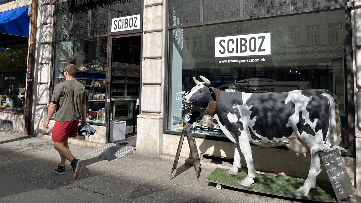 Fromagerie Sciboz, à Fribourg.