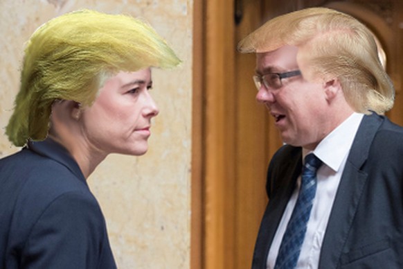 Budget-Debatte im Nationalrat: BÃ¼rgerliche geben den Ton an
Frau GÃ¶ssi und Herr RÃ¶sti haben sich passend zu ihren BudgetplÃ¤nen eine neue Frisur zugelegt.