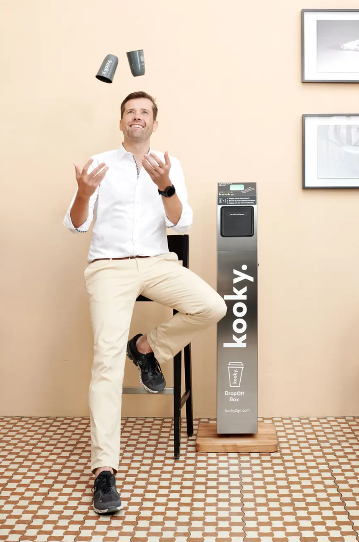 Ausjongliert: Kooky-Mitgründer Torge Barkholtz hat das Start-up verlassen.