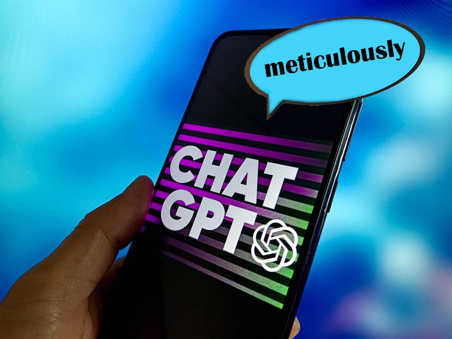 ChatGPT verwendet Wörter wie meticulously (minutiös) inflationär in wissenschaftlichen Studien.