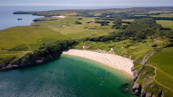 Schönste Strände der Welt für 2026 Barafundle Bay Wales