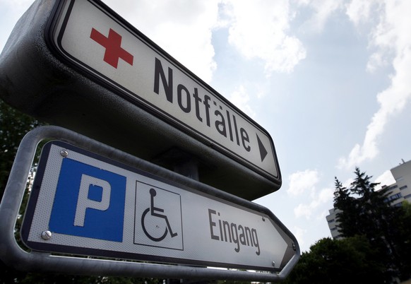 Das Luzerner Kantonsspital Wolhusen am Dienstag, 2. Juni 2009.(KEYSTONE/Sigi Tischler)