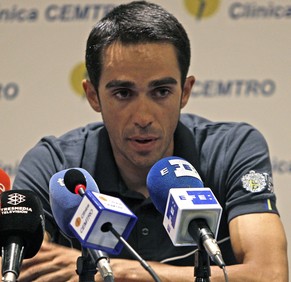 Contador will auf die Zähne beissen.