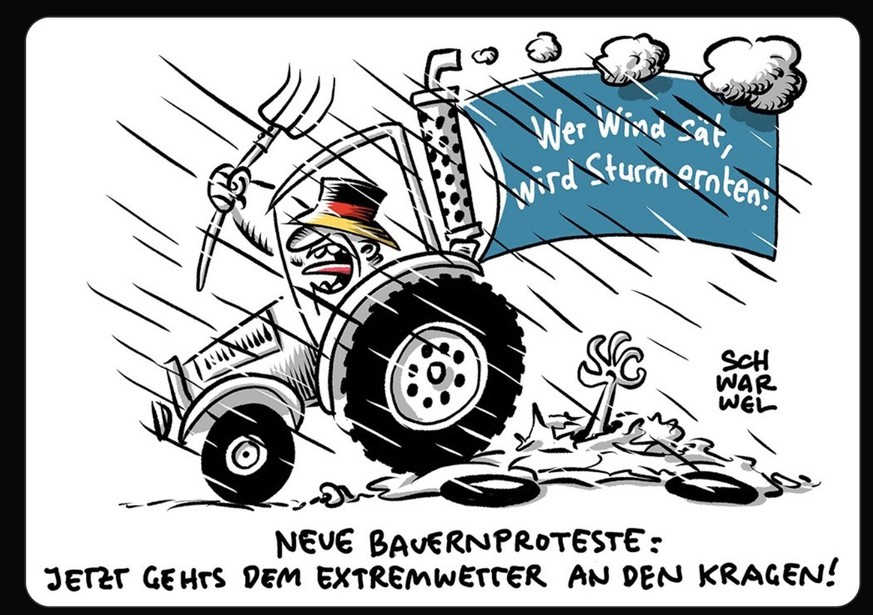 Klimakrise Karikatur