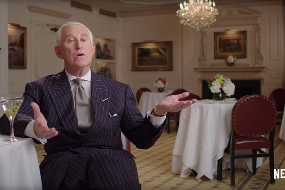 Bald nur noch eine Erinnerung: Roger Stone im Gourmet-Restaurant.