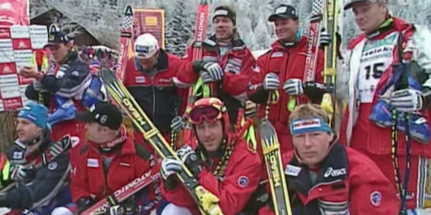 21.12.1998: Nie passt der Fan-Song «Immer wieder Österreich» besser als beim Ösi-Neunfachsieg