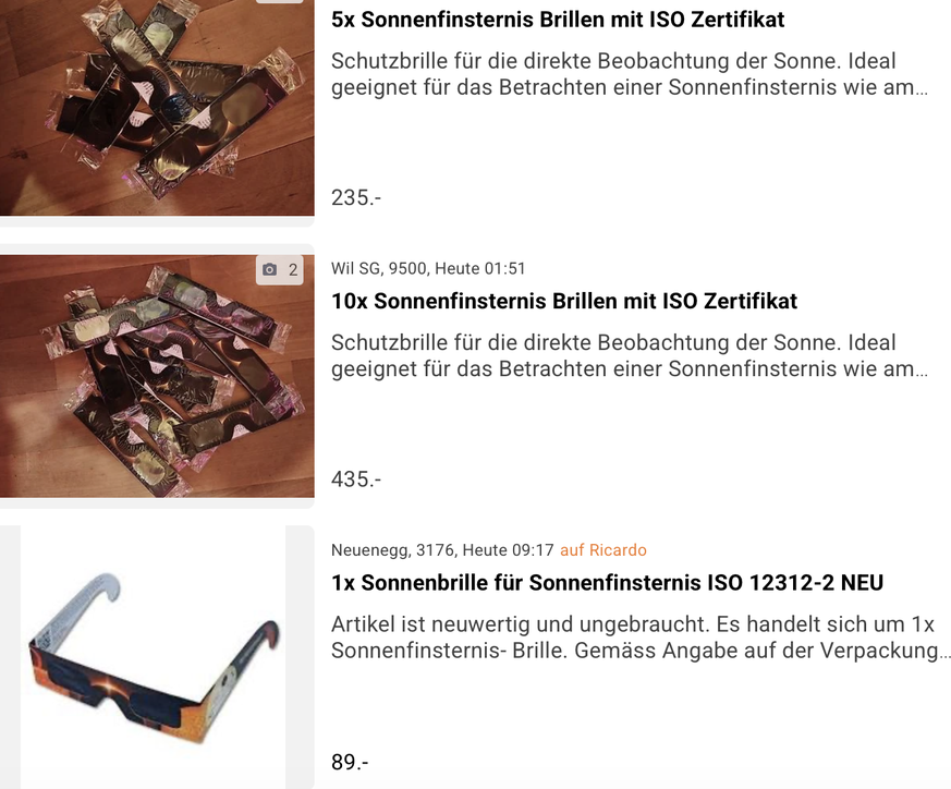 Schutzbrillen tutti