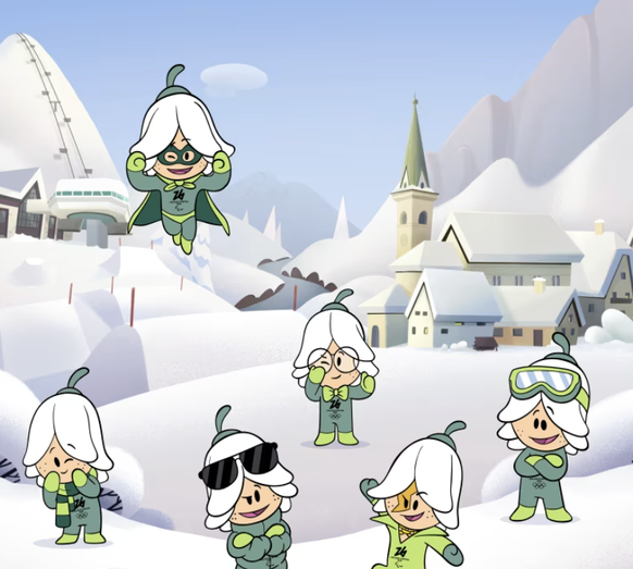 Die Flo für die Olympischen Spiele