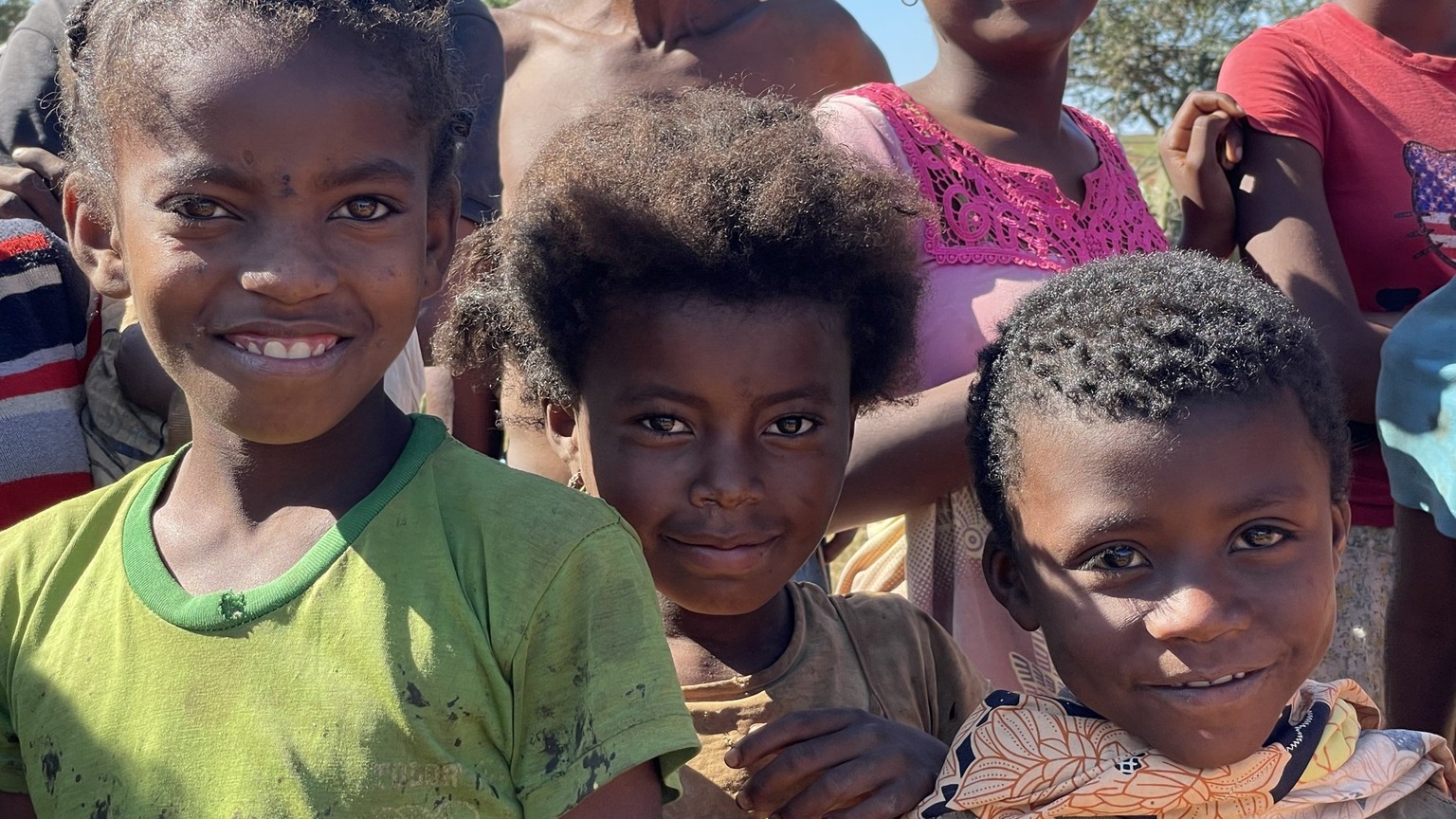 Madagassische Kinder.