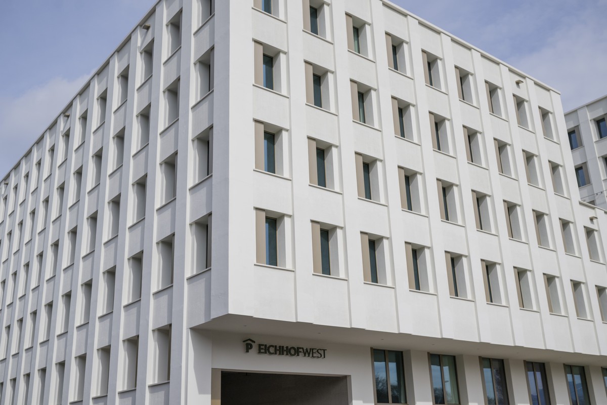 Der Neubau des Luzerner Sozialversicherungszentrum WAS welches noch im Bau befindet und durch die WAS Immobilien AG gebaut wurde, am Mittwoch, 11. Maerz 2026 im Gebiet Eichhof West in Kriens. (KEYSTON ...