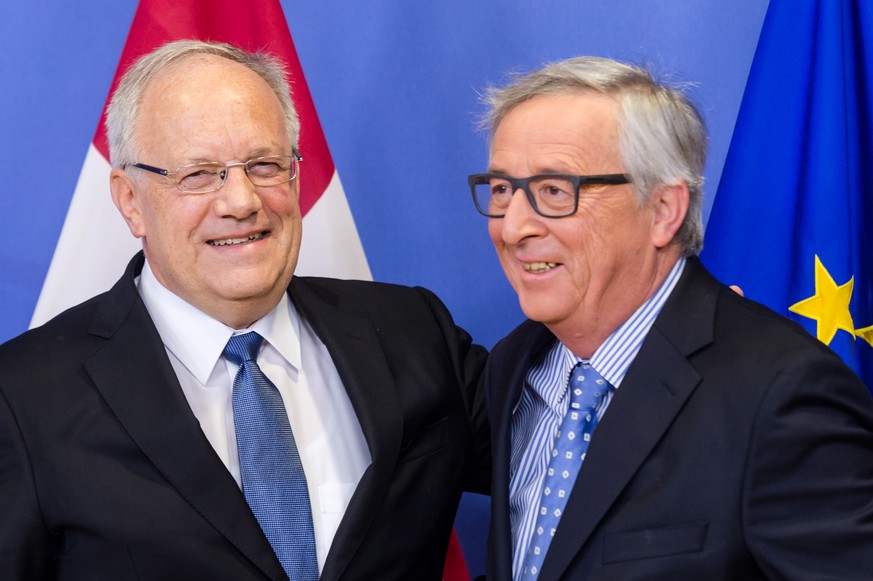 Schneider-Ammann hat Juncker Mitte Januar getroffen.