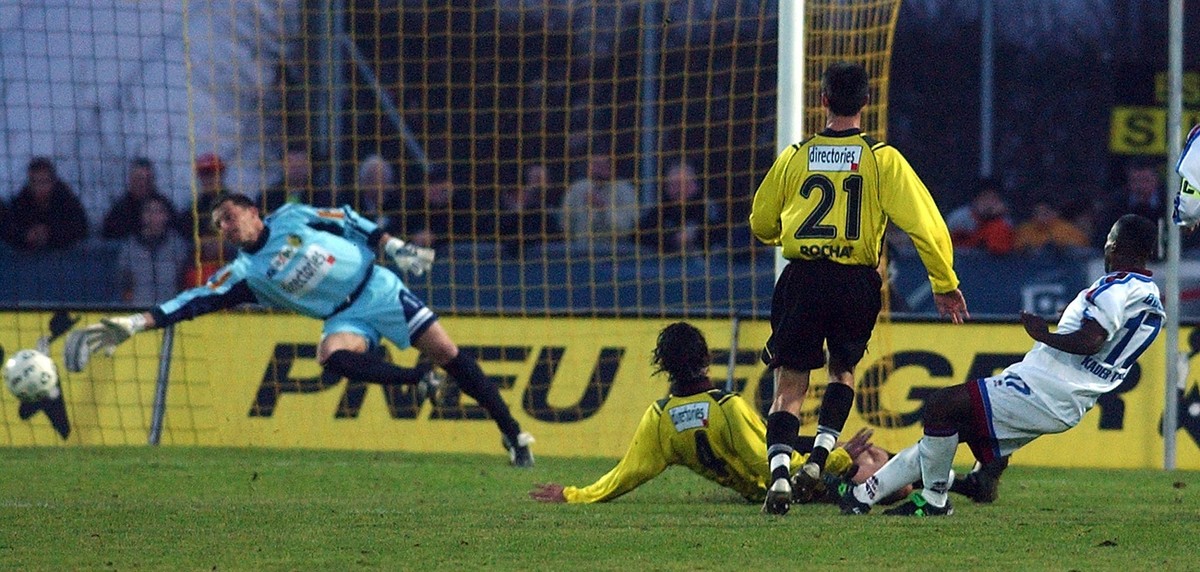 Mohamed Kader trifft gegen YB.