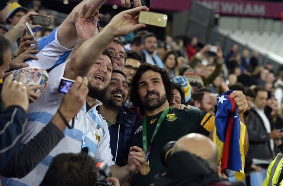 Die Rugby-Fans sorgten in England für einen Rekord-Umsatz.