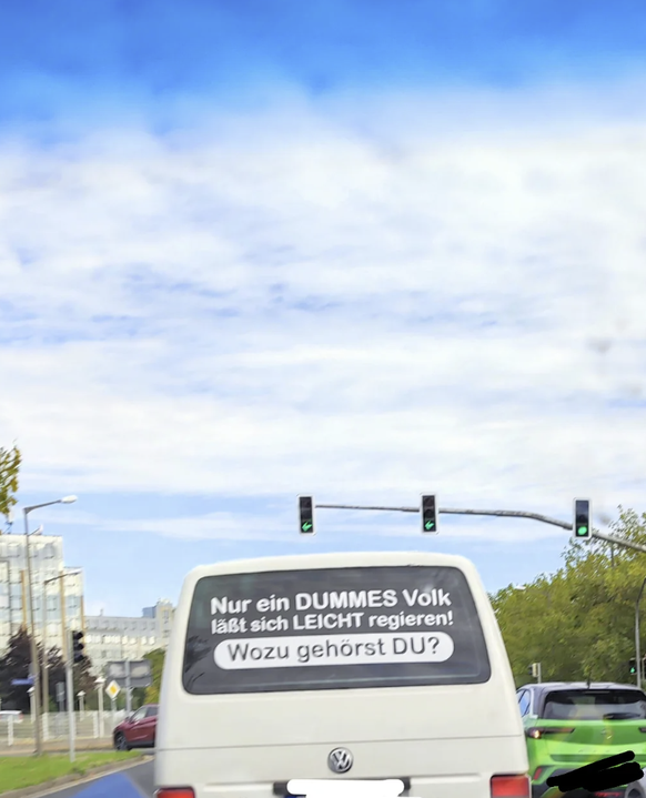 Wutbürger Autoaufkleber