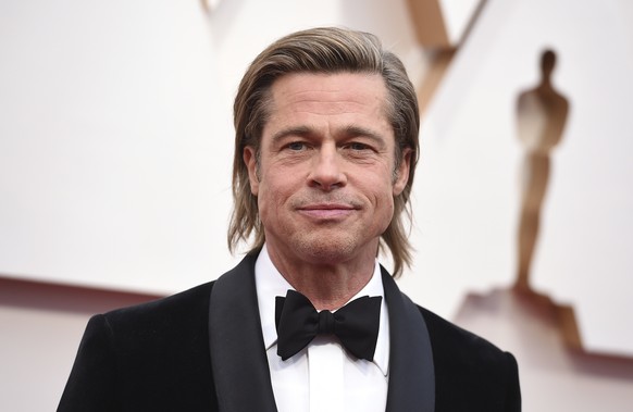 Brad Pitt arrives at the Oscars on Sunday, Feb. 9, 2020, at the Dolby Theatre in Los Angeles. (Photo by Jordan Strauss/Invision/AP)
Brad Pitt