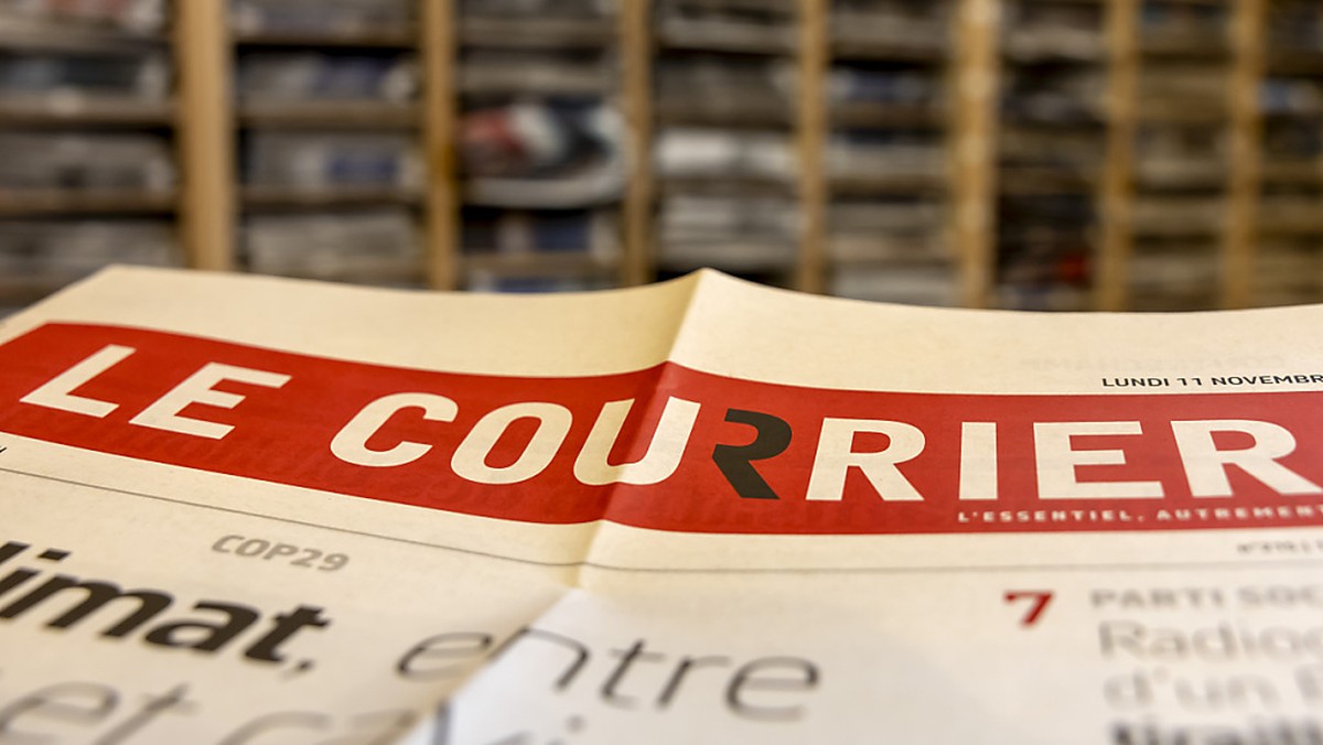 Le Courrier est un des quatre laur�ats des bourses de soutien aux m�dias 2024 de la Ville de Gen�ve (archives)