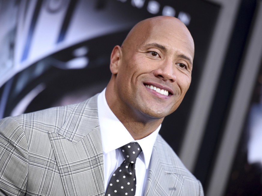 ARCHIV - US-Schauspieler Dwayne Johnson (The Rock) hat seine Solidarit�t mit der �Black Lives Matter�-Bewegung zum Ausdruck gebracht. Foto: Richard Shotwell/Invision/AP/dpa