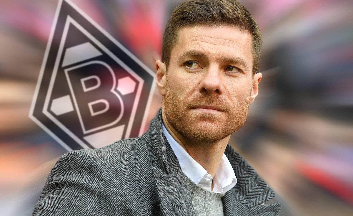 FOTOMONTAGE: Xabi ALONSO offenbar wird offenbar Trainer bei Borussia Moenchengladbach. Archivfoto: Xabi ALONSO Bayern Muenchen in zivil,privat, Einzelbild,angeschnittenes Einzelmotiv,Portraet,Portrait ...
