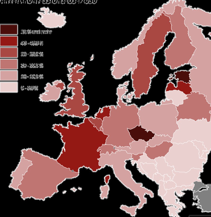 Gottloses Europa: Diese Grafiken zeigen, warum sich das Christentum Sorgen machen muss