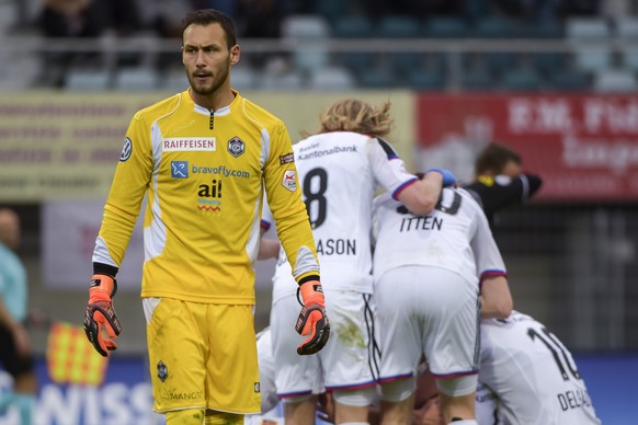 Die Torhüter von Lugano, hier Mirko Salvi, waren in den letzten Spielen nicht zu beneiden.&nbsp;