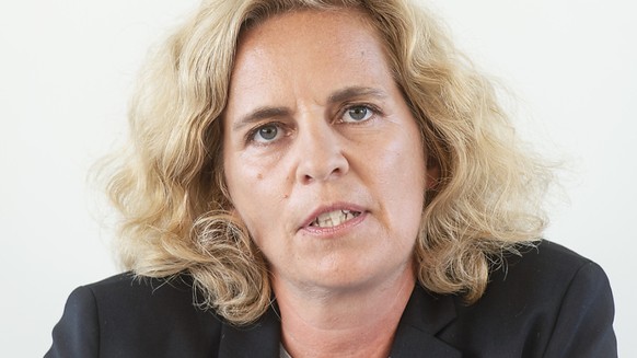 Karin Rykart (Grüne), Vorsteherin des Stadtzürcher Sicherheitsdepartements, geht davon aus, das die Stadtpolizei Zürich &quot;angemessen und sorgfältig&quot; beim Einsatz vor der Credit Suisse gehande ...