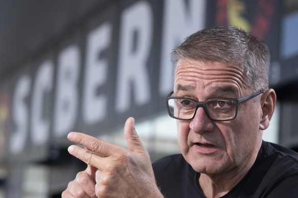 Marc Luethi, Geschaeftsfuehrer der SC Bern Eishockey AG und zusaetzlich ab 2012 Delegierter des Verwaltungsrates. Seit 2016 ist er Praesident der Alliance of European Hockey Clubs E.H.C., am Freitag 8 ...