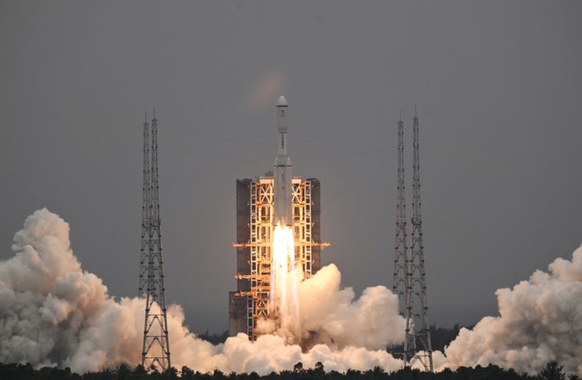 Chinese moon rocket mission