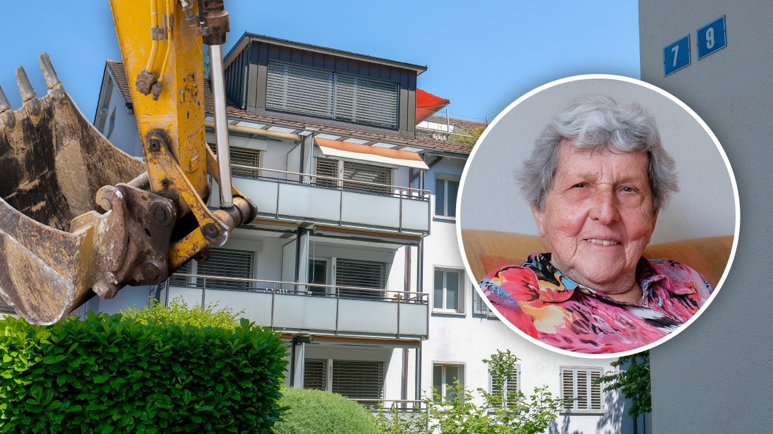 Susanne Haug sagt: «Das ist meine Heimat seit bald 60 Jahren! Sie zu verlassen, fühlt sich an, wie entwurzelt zu werden.»