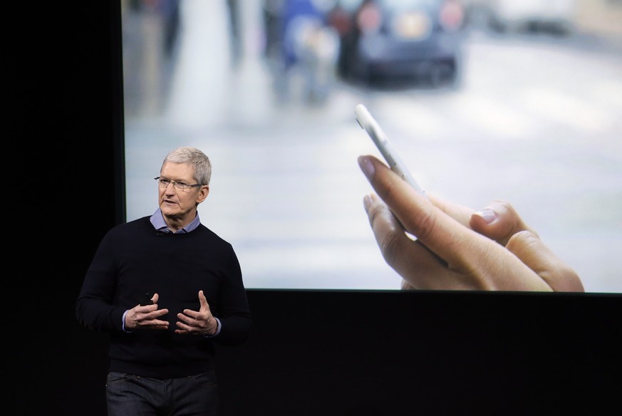 Apple-Chef Tim Cook verteidigte an der letzten Keynote die Position des Unternehmens.<br data-editable="remove">