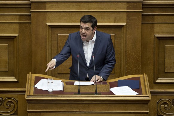 Das Parlament lässt Tsipras weitermachen.