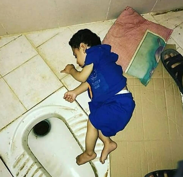 ... kontrastiert durch den Instagram-Account «Poor Kids of Iran».