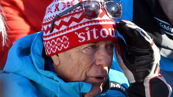 ARCHIVBILD ZUR AUSSERORDENTLICHEN GV DER BERGBAHNEN SAAS-FEE ZUM EINSTIEG VON INVESTOR PETER SCHROECKSNADEL, AM MONTAG, 29. OKTOBER 2018 - epa05738929 Austrian Ski Association President Peter Schroeck ...