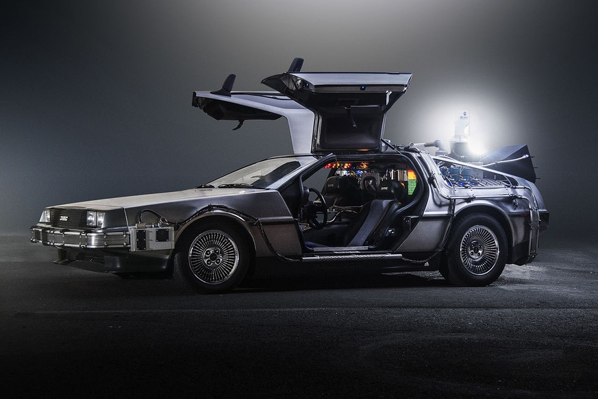 Kommt dank «Ready Player One» endlich wieder ins Kino: Der DeLorean aus «Zurück in die Zukunft».