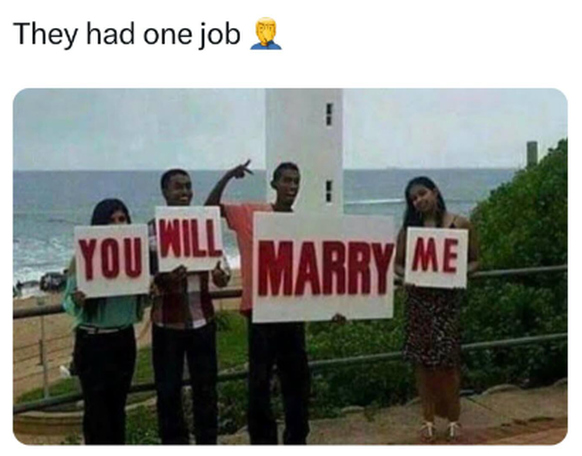 Fail Tuesday: marriage proposal backwards