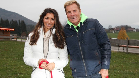 Dieter Bohlen mit Freundin Carina Walz, Vip-Eroeffnung Gut Aiderbichl Weihnachtsmarkt in Henndorf -Oesterreich am 13.11.2018 / *** Dieter Bohlen with girlfriend Carina Walz Vip Opening Gut Aiderbichl  ...