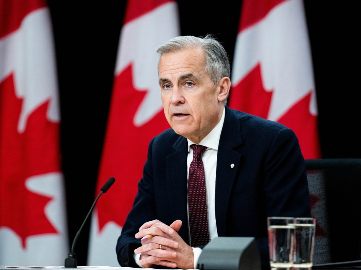 Le Premier ministre canadien Mark Carney pr