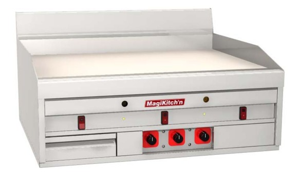 Ein gewöhnlicher Gasgrill: Im Bild das Modell «MKG Gas Griddle» eines MagiKitch'n Grills.&nbsp;