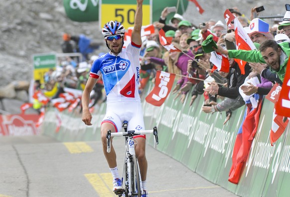 Thibaut Pinot siegt in Sölden.